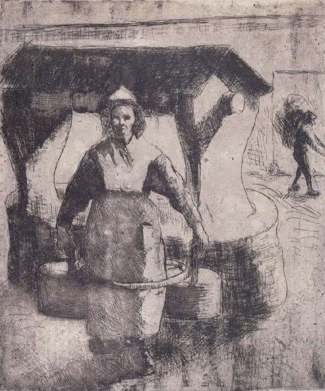 Camille Pissarro Peasant China oil painting art